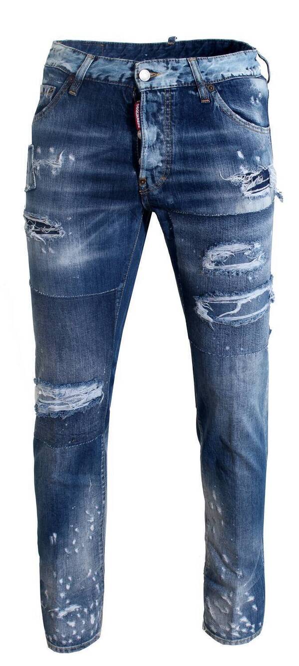 NEW DSQUARED2 men's cool guy jeans in blue